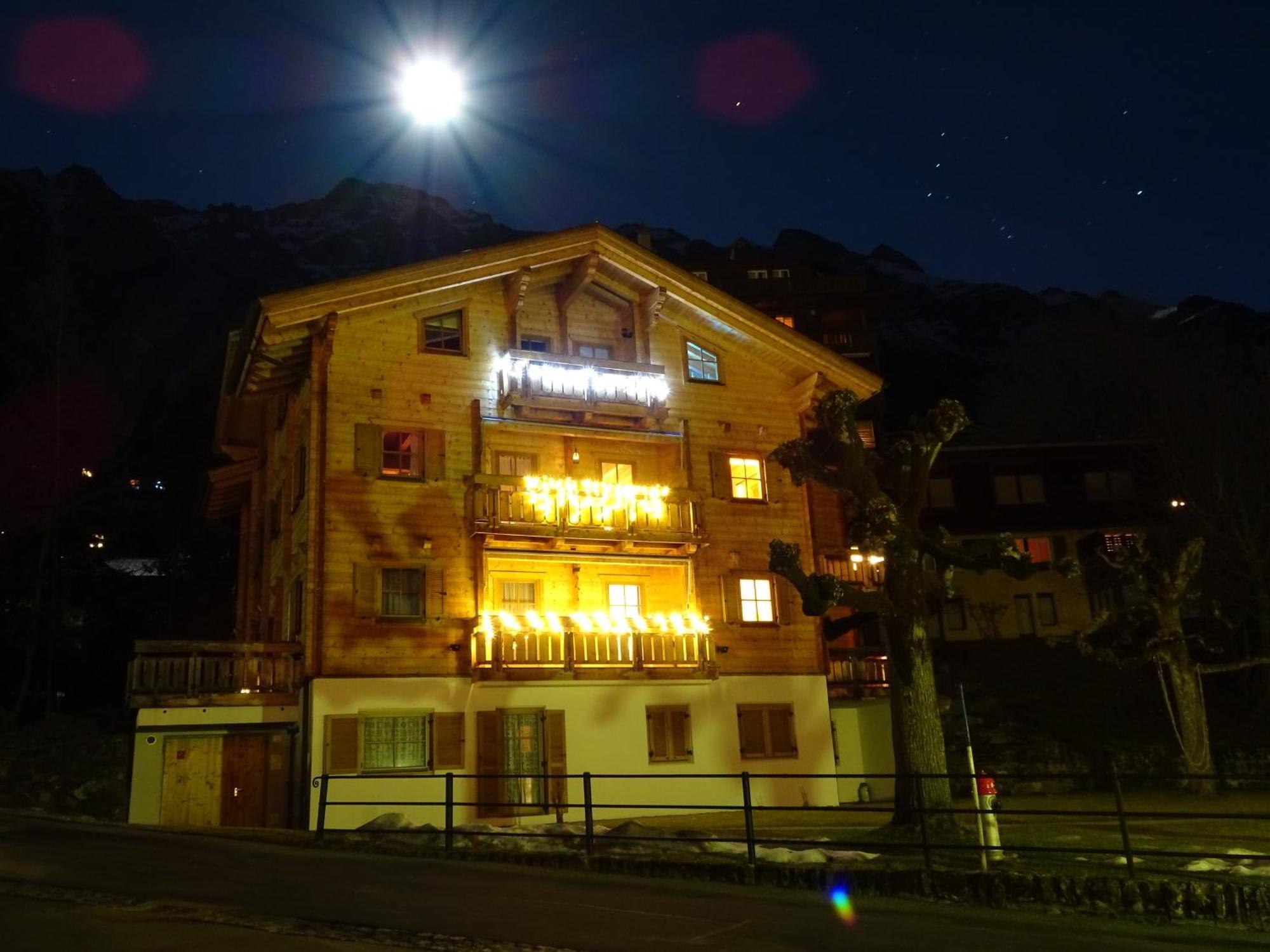 Chalet Alpina Gyger 벤겐 외부 사진