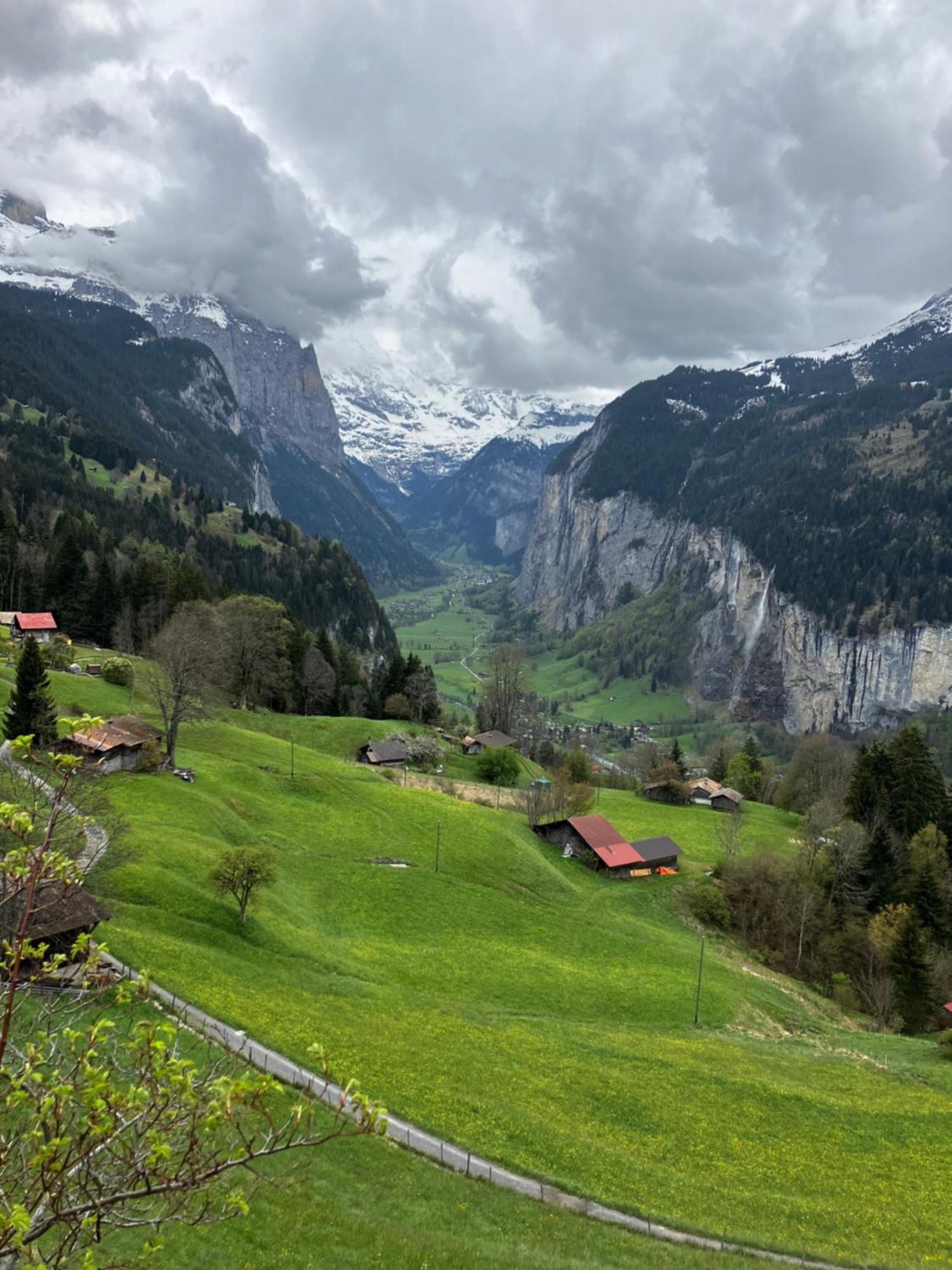 Chalet Alpina Gyger 벤겐 외부 사진
