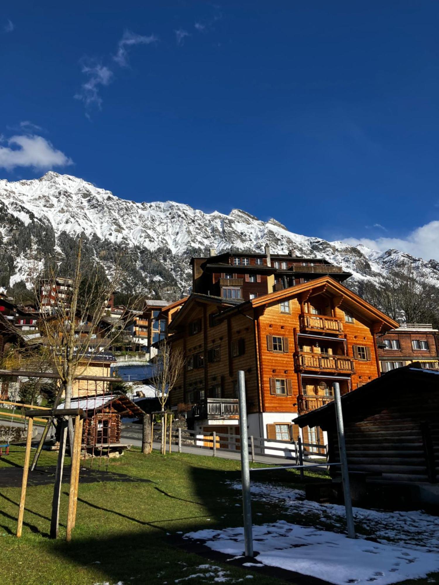 Chalet Alpina Gyger 벤겐 외부 사진